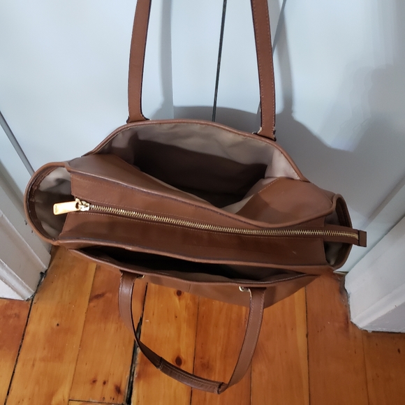 COACH brown leather tote - Picture 5 of 13